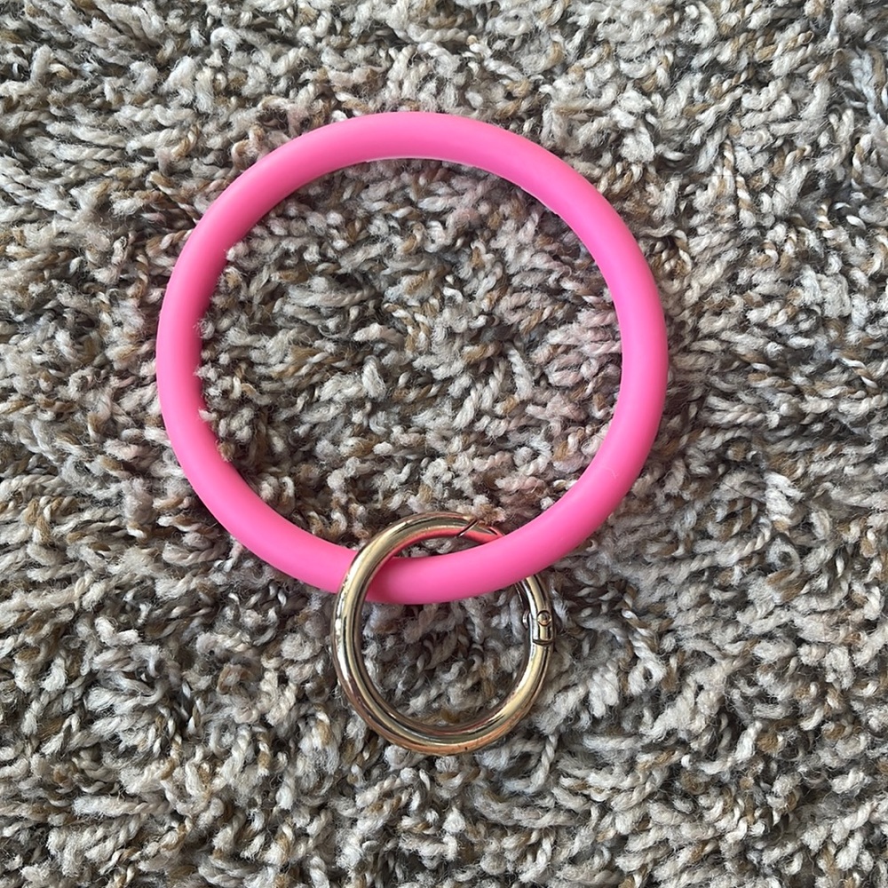 Pink keychain